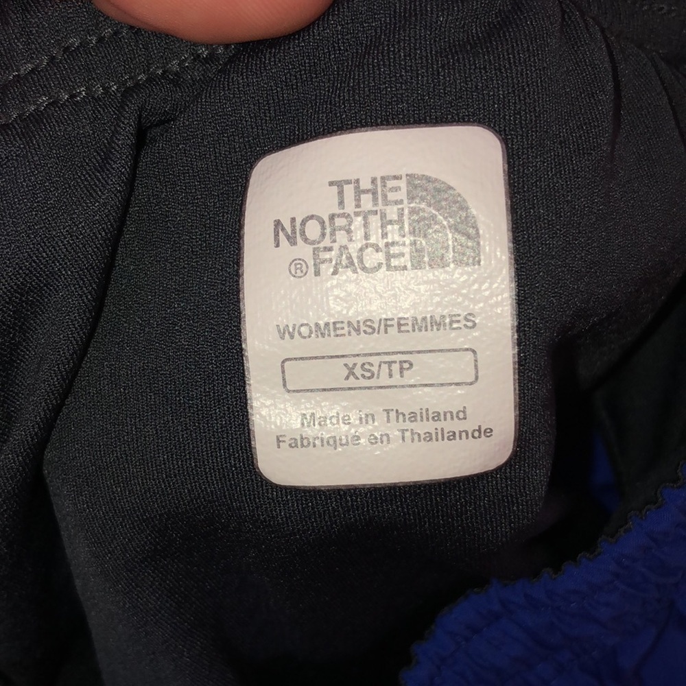 The North Face athletic shorts running shorts orange and blue in color size XS - Picture 3 of 7